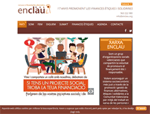 Tablet Screenshot of enclau.org